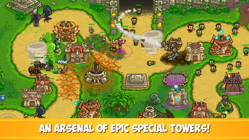 Kingdom Rush Frontiers TD (Кингдом Раш Фронтис ТД)  [МОД Unlocked] Screenshot 4