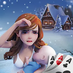 Скачать взломанную Solitaire Home Design (Солитер Хоум Дизайн)  [МОД Unlimited Money] - полная версия apk на Андроид