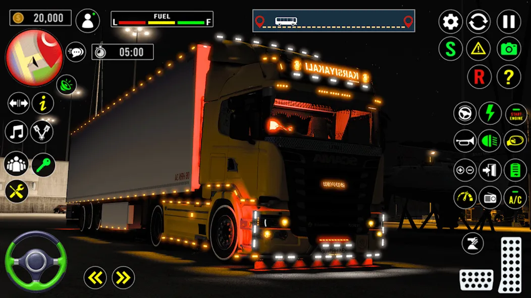 US Truck City Transport Sim 3d  [МОД Mega Pack] Screenshot 5