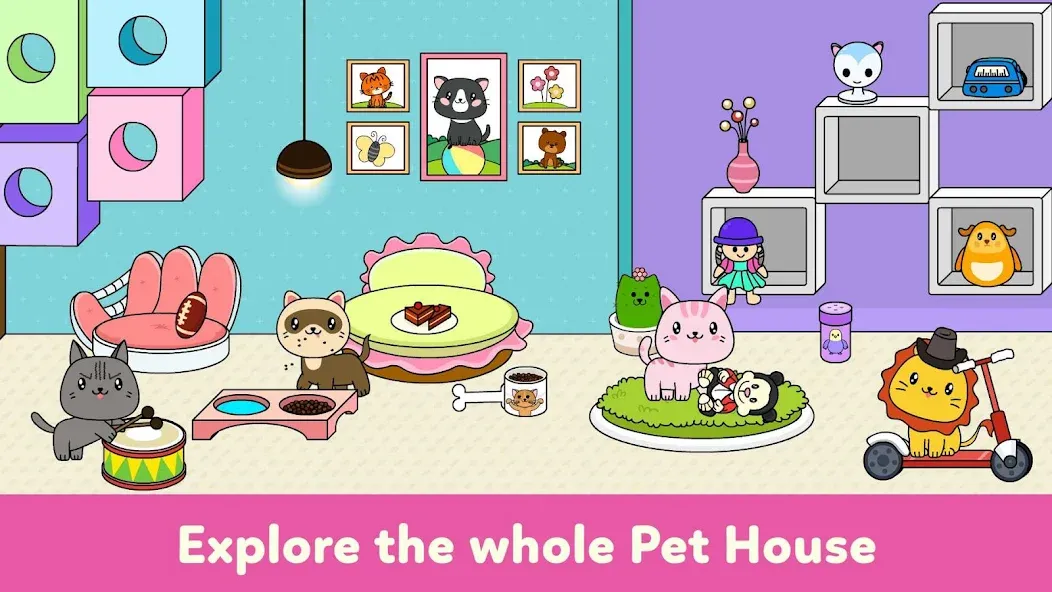 Tizi Town - My Pet Daycare  [МОД Menu] Screenshot 2