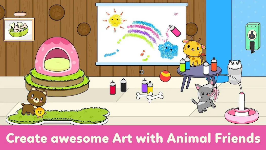 Tizi Town - My Pet Daycare  [МОД Menu] Screenshot 4