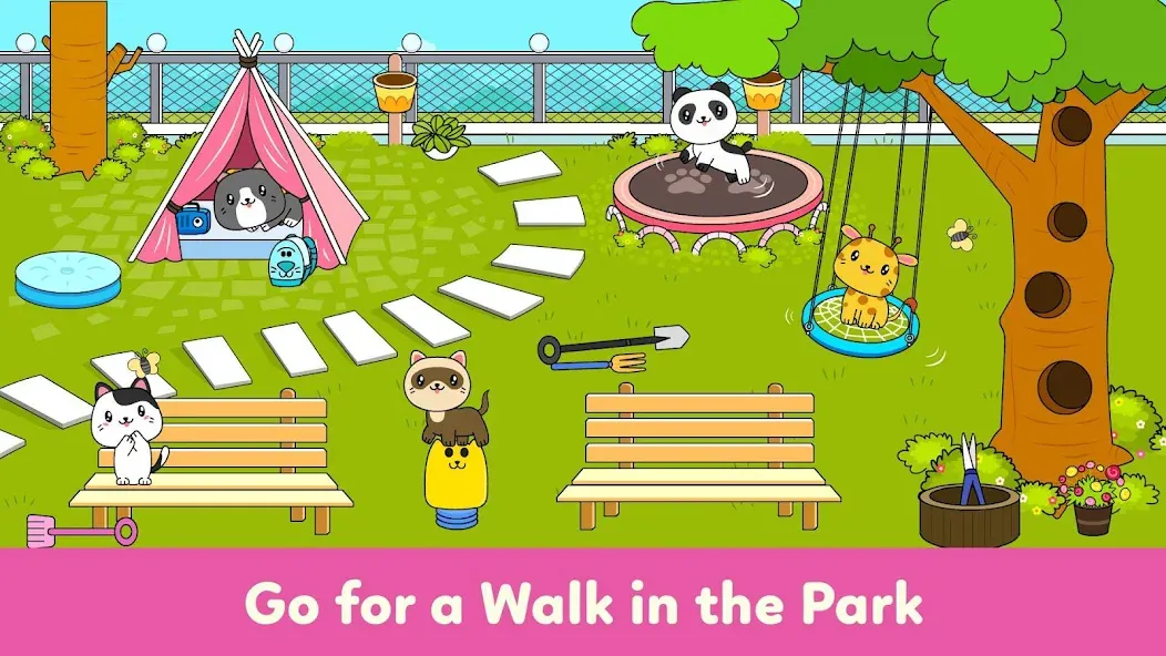 Tizi Town - My Pet Daycare  [МОД Menu] Screenshot 5