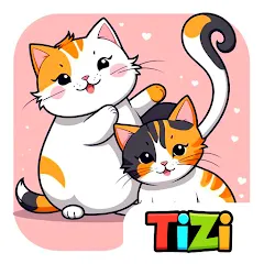 Скачать взломанную My Cat Town - Cute Kitty Games  [МОД Unlimited Money] - стабильная версия apk на Андроид