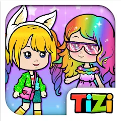 Взломанная Tizi Town: Doll Dress Up Games  [МОД Unlocked] - полная версия apk на Андроид