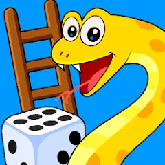 Скачать взлом Snake and Ladder Games  [МОД Mega Pack] - последняя версия apk на Андроид