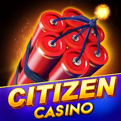 Взломанная Citizen Casino - Slot Machines (Ситизен Казино)  [МОД Mega Pack] - полная версия apk на Андроид