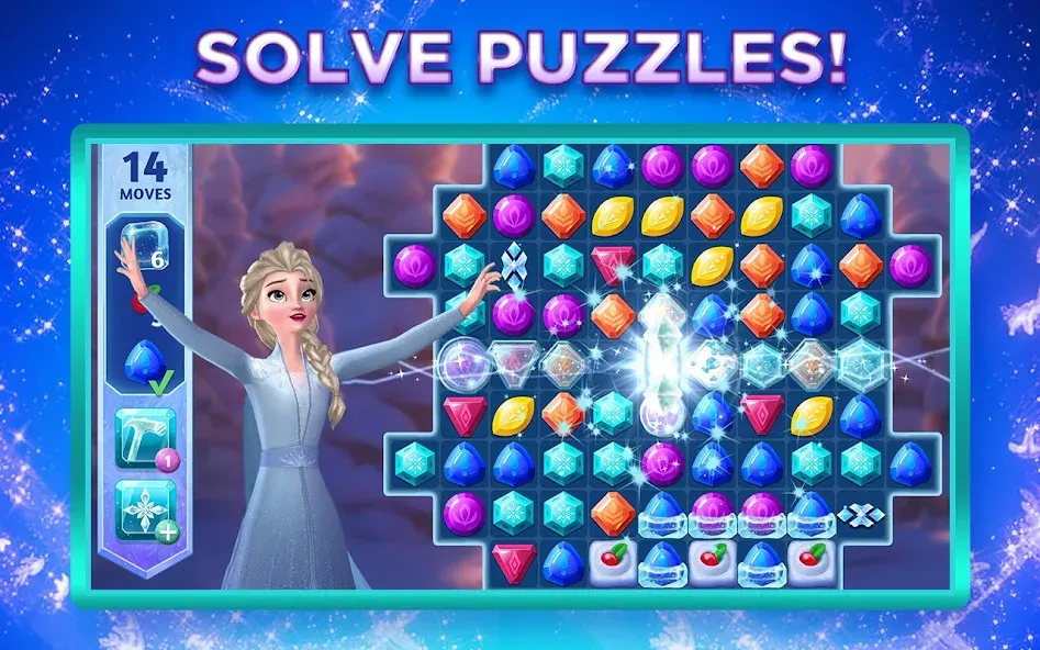 Disney Frozen Adventures (Дисней)  [МОД Unlimited Money] Screenshot 1