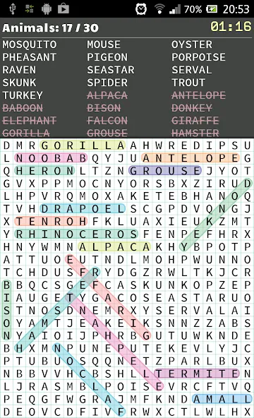 Word Search (Уорд Срч)  [МОД Меню] Screenshot 2