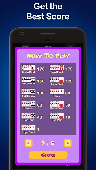 Puzzle Poker Joker's Wild  [МОД Меню] Screenshot 5