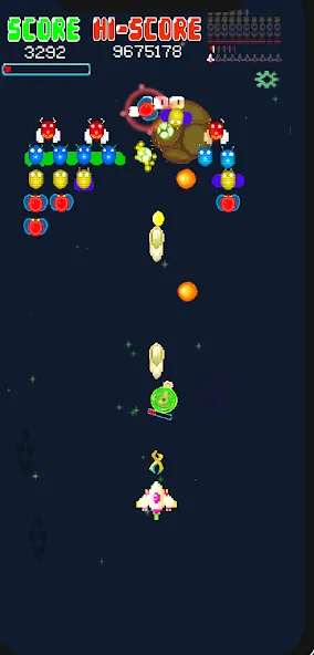 Galaxiga Retro Arcade Action (Галаксига Ретро Аркейд Экшн)  [МОД Бесконечные деньги] Screenshot 3