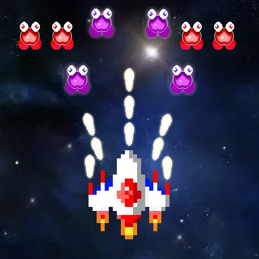 Galaxiga Retro Arcade Action (Галаксига Ретро Аркейд Экшн)  [МОД Бесконечные деньги] Screenshot 5