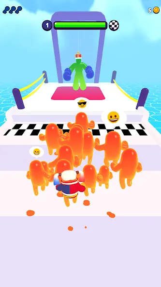 Join Blob Clash 3D: Mob Runner (Джойн Блоб Клаш 3D)  [МОД Unlimited Money] Screenshot 5