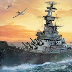 Скачать взломанную WARSHIP BATTLE:3D World War II  [МОД Menu] - стабильная версия apk на Андроид