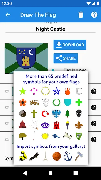 Draw The Flag - Quiz & Maker  [МОД Бесконечные деньги] Screenshot 5