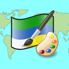 Скачать взломанную Draw The Flag - Quiz & Maker  [МОД Бесконечные деньги] - последняя версия apk на Андроид