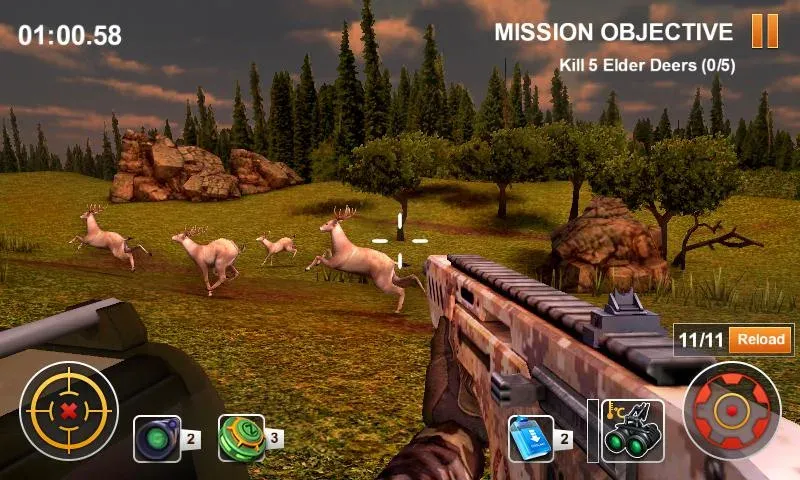 Hunting Safari 3D  [МОД Много денег] Screenshot 1