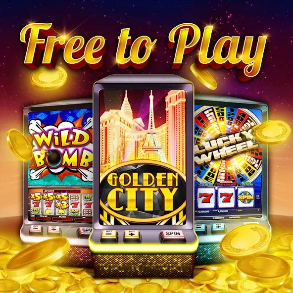 Golden City Casino (Голден Сити Казино)  [МОД Бесконечные деньги] Screenshot 1