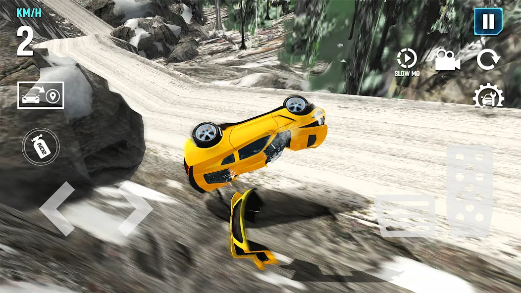 Mega Car Crash Simulator (Мега Кар Краш Симулятор)  [МОД Бесконечные деньги] Screenshot 4