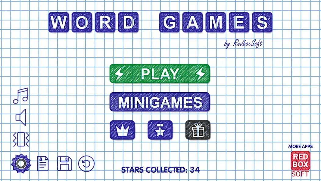 Word Games  [МОД Бесконечные деньги] Screenshot 1