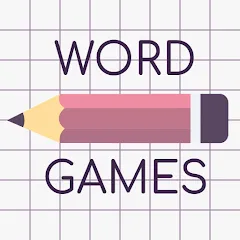 Скачать взломанную Word Games  [МОД Бесконечные деньги] - полная версия apk на Андроид