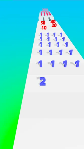 Number Master: Run and merge (Намбер Мастер)  [МОД Menu] Screenshot 1