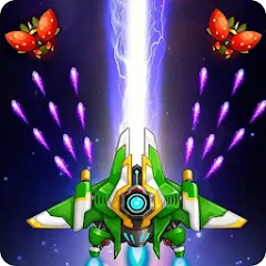 Скачать взломанную Galaxy Attack - space shooting (Гэлакси Атак)  [МОД Бесконечные деньги] - последняя версия apk на Андроид