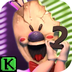 Взломанная Ice Scream 2 (Айс скрим 2)  [МОД Много монет] - последняя версия apk на Андроид