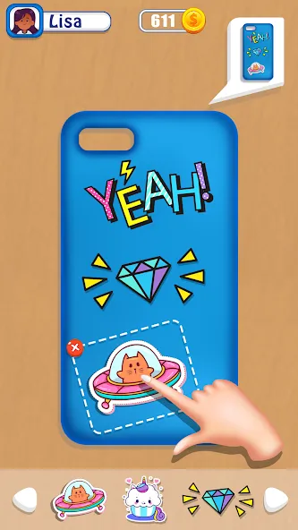 Phone Case DIY Mobile Games  [МОД Unlimited Money] Screenshot 4