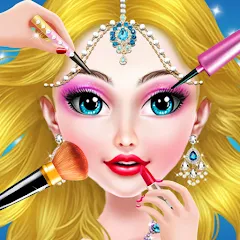 Взлом Doll Makeover - Fashion Queen (Игры по макияжу для девочек)  [МОД Много монет] - стабильная версия apk на Андроид