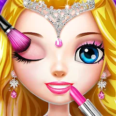 Скачать взлом Princess Makeup Salon  [МОД Бесконечные деньги] - полная версия apk на Андроид