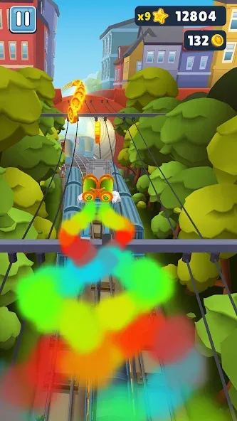 Subway Surfers (абвей Серферс)  [МОД Бесконечные монеты] Screenshot 4