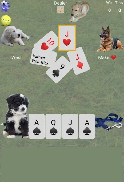 K9 Euchre (К9 Юкер)  [МОД Бесконечные деньги] Screenshot 2