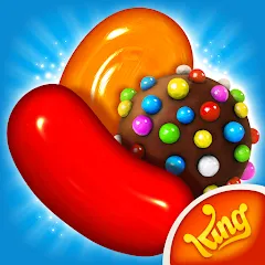 Скачать взломанную Candy Crush Saga (Кенди Краш Сага)  [МОД Много монет] - полная версия apk на Андроид