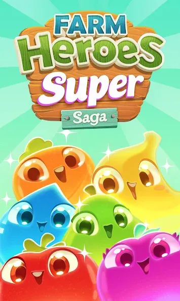 Farm Heroes Super Saga (Фарм Хероес Супер Сага)  [МОД Menu] Screenshot 5