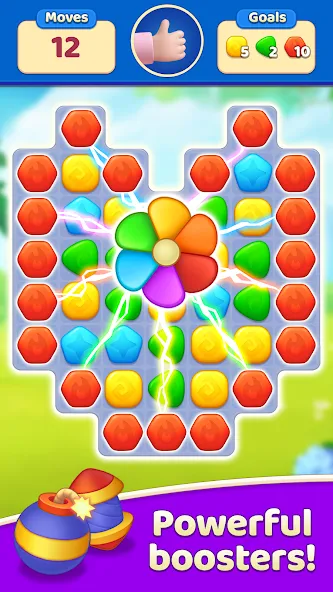 EverMatch 3 Game (ЭверМатч 3 Игра)  [МОД Unlocked] Screenshot 3