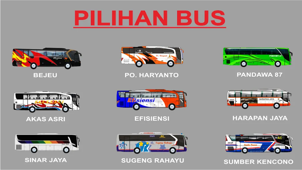 PO Haryanto Bus Indonesia (По Харьянто Автобус Индонезия)  [МОД Все открыто] Screenshot 4