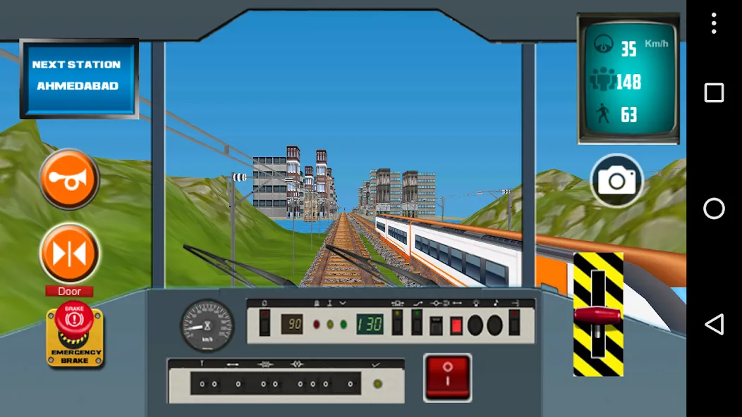 Metro Train Simulator 2023 (Метро Симулятор Поезда 2023)  [МОД Меню] Screenshot 2