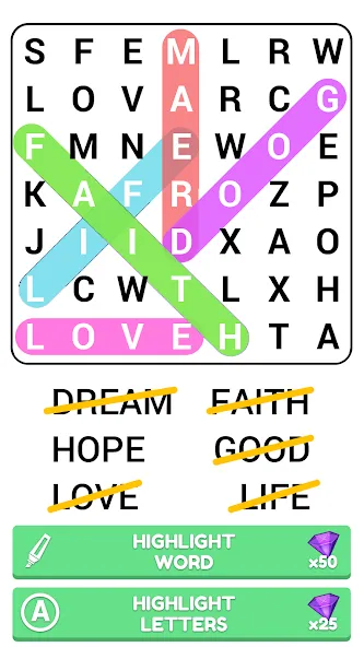 Word Search Puzzle Game  [МОД Menu] Screenshot 3