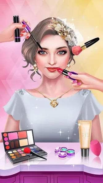 Dream Wedding: Bride Dress Up  [МОД Бесконечные монеты] Screenshot 1