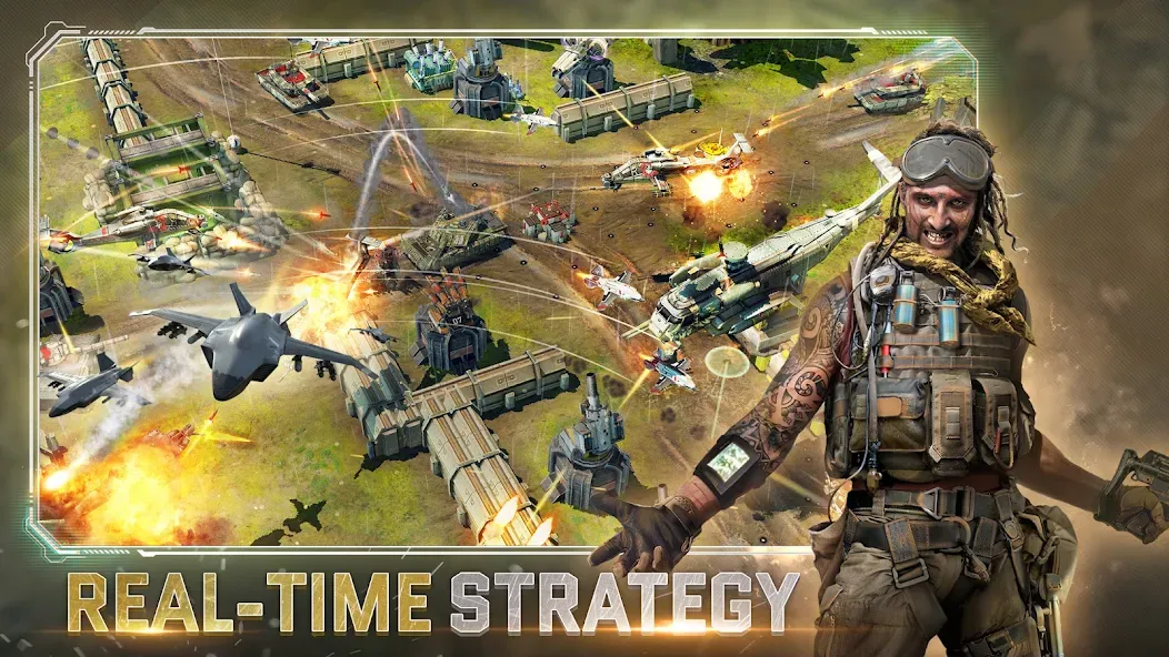 War Commander: Rogue Assault (Уор Коммандер)  [МОД Много денег] Screenshot 5