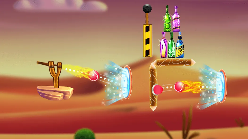 Bottle Shooting Game 2  [МОД Бесконечные монеты] Screenshot 3