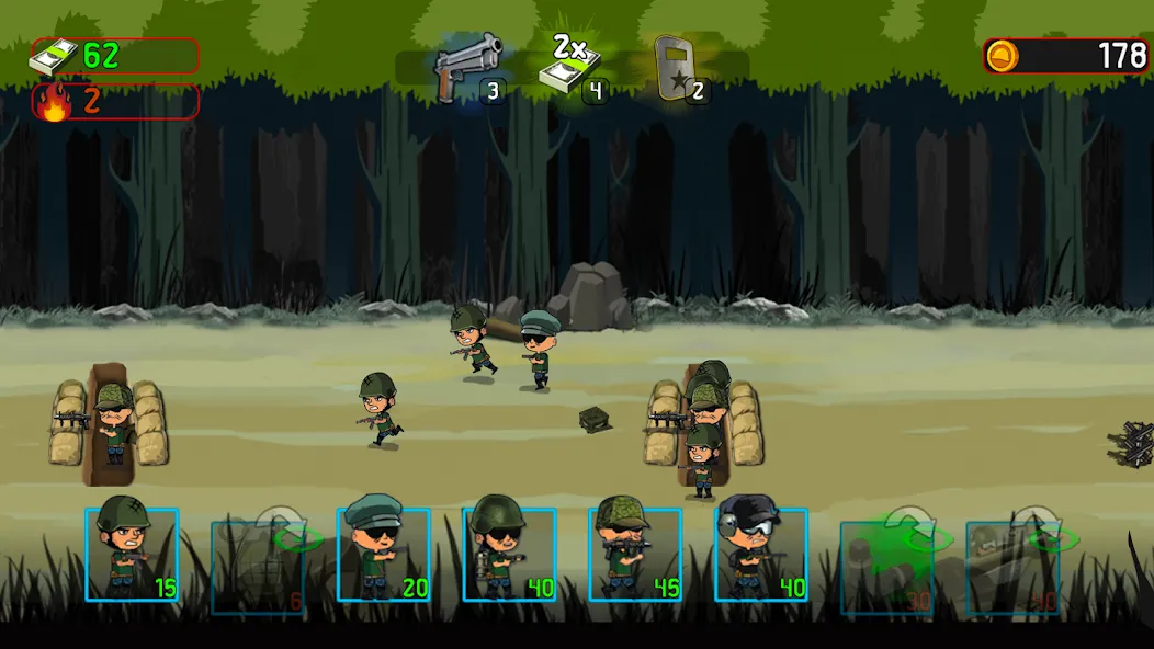 Army War: Military Troop Games  [МОД Unlimited Money] Screenshot 3