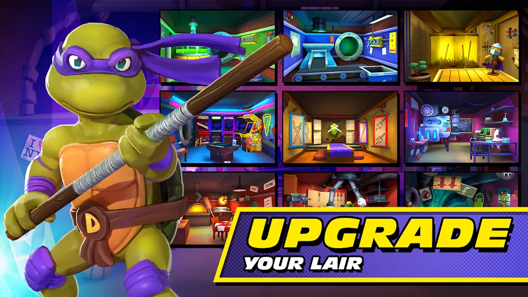 TMNT: Mutant Madness (ТМНТ)  [МОД Mega Pack] Screenshot 3