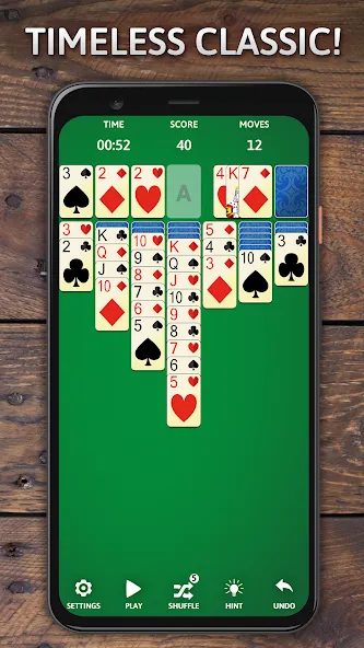 Solitaire Classic Era Games  [МОД Меню] Screenshot 1