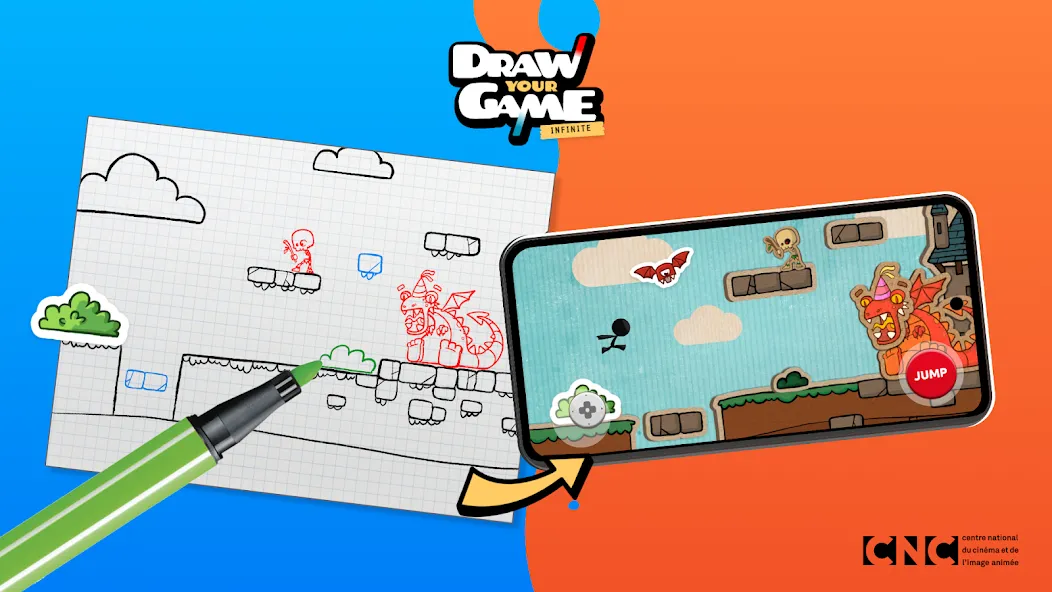 Draw Your Game Infinite  [МОД Меню] Screenshot 1