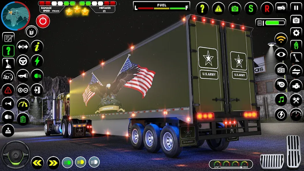 Army Truck Transporter Game 3D  [МОД Unlimited Money] Screenshot 2