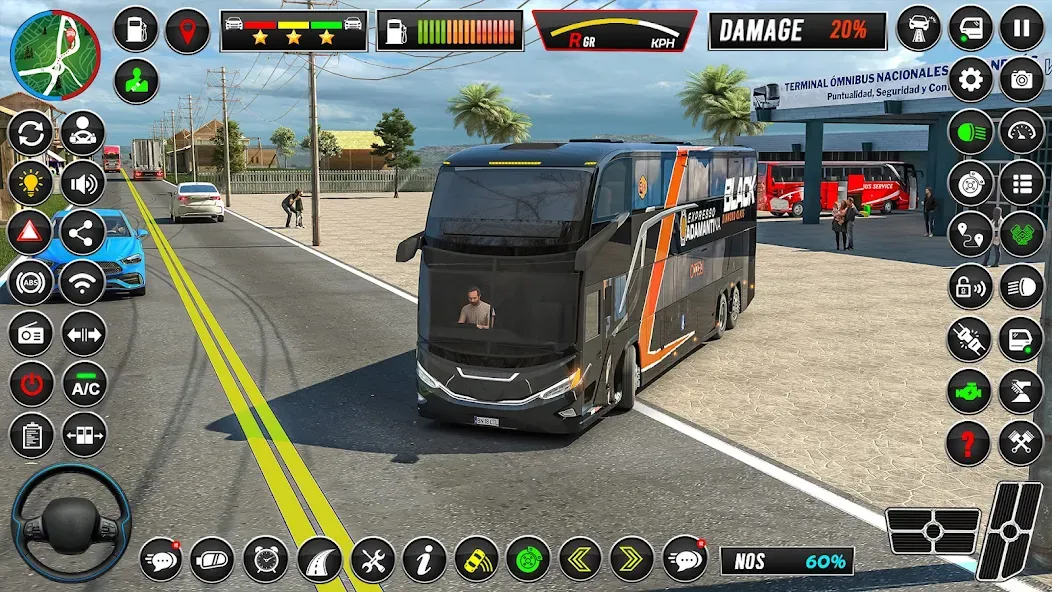 City Coach Bus Driver Games 3D  [МОД Все открыто] Screenshot 4