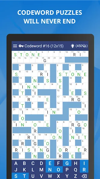 Keywords — Codeword Puzzle  [МОД Unlimited Money] Screenshot 2