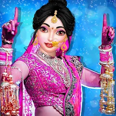 Скачать взлом Wedding Fashion Indian 2024 (Стилист моды индийской свадьбы)  [МОД Mega Pack] - стабильная версия apk на Андроид