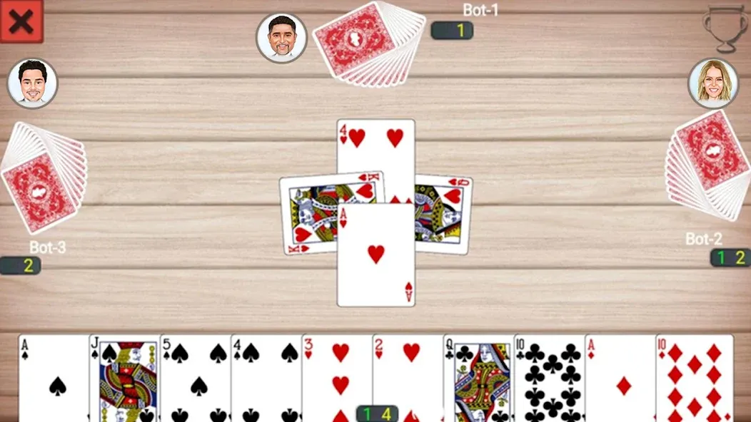 Callbreak Prince: Card Game (Каллбрейк Принц)  [МОД Menu] Screenshot 2